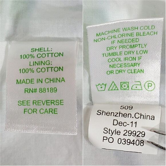 𝅺Lilly Pulitzer Ricci Shift Dress Womens 6 Fresh Cut Blue Bonnets Lattice Front - Picture 10 of 12